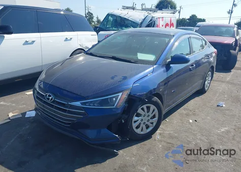 2020 Hyundai Elantra Se from USA, damaged, VIN 5NPD74LF4LH556114